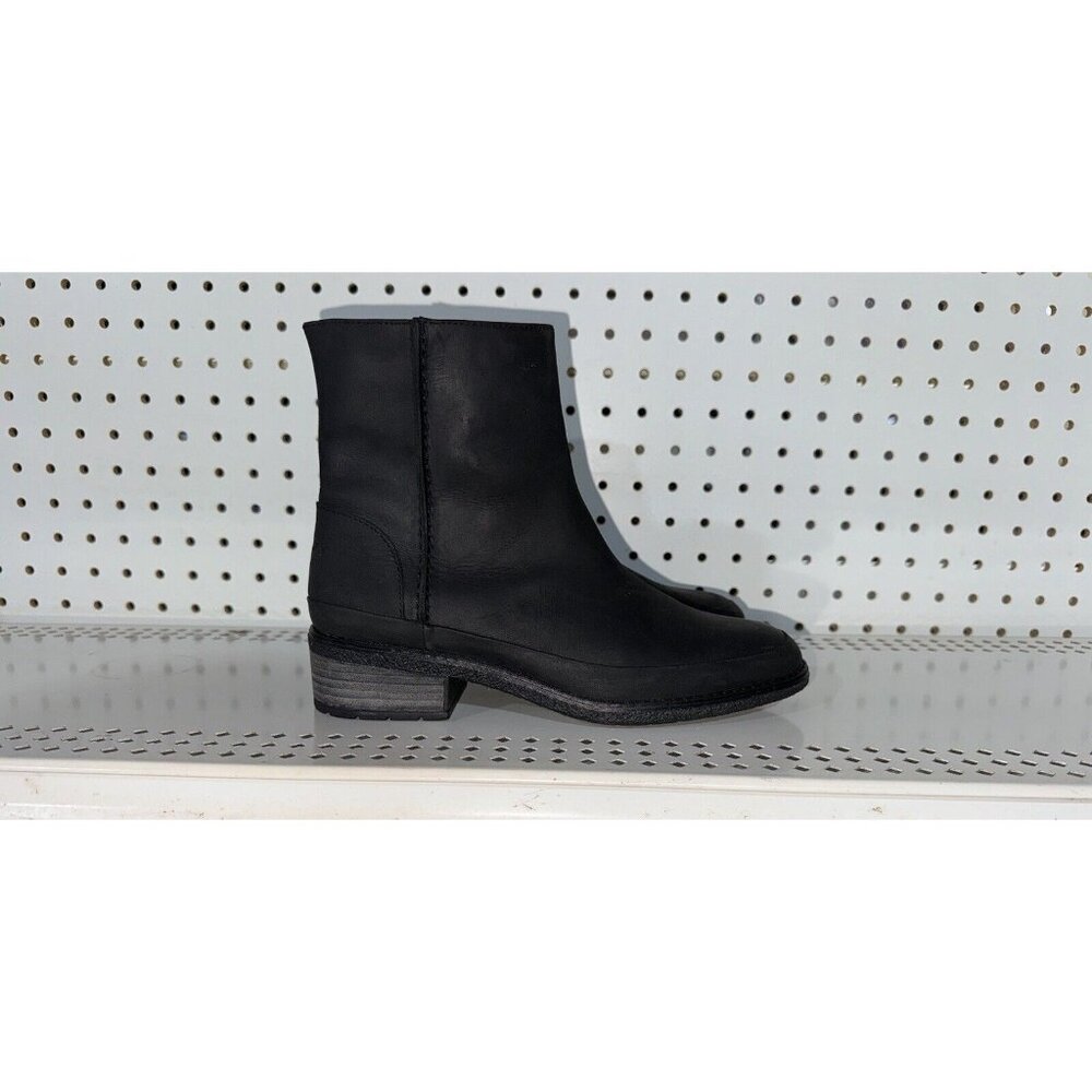 Sperry Seaport Storm Womens Leather Waterproof Zip Ankle Boots Booties Size 7